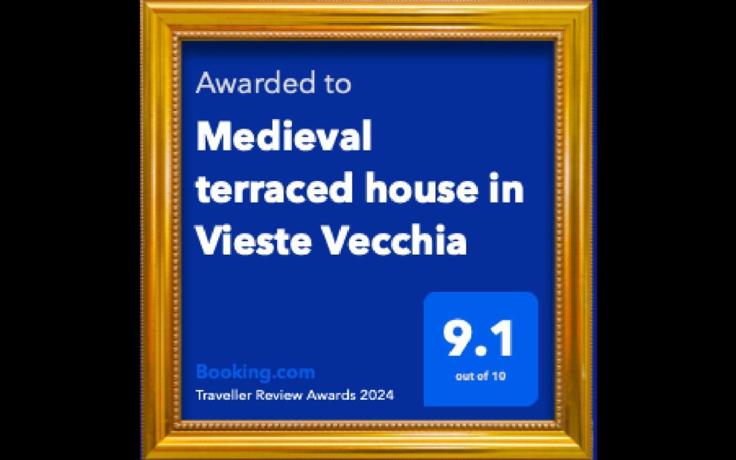 Medieval Terraced House In Vieste Vecchia Екстериор снимка
